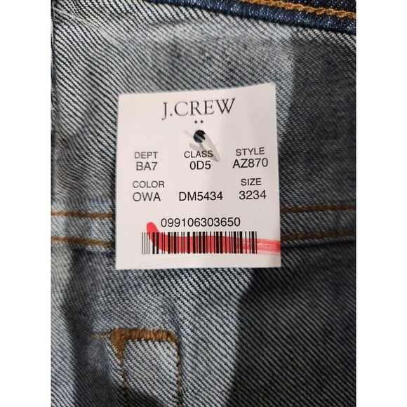 New! J. Crew Slim Fit Signature Flex Medium Wash Jeans, 32x34 - Picture 12 of 14